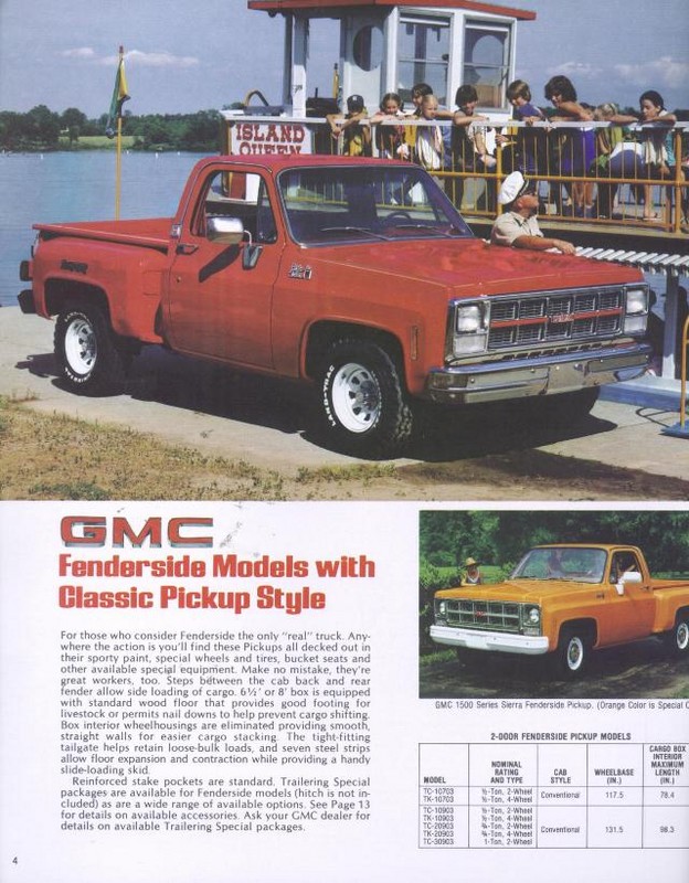1980 GMC Pickups Brochure Page 2
